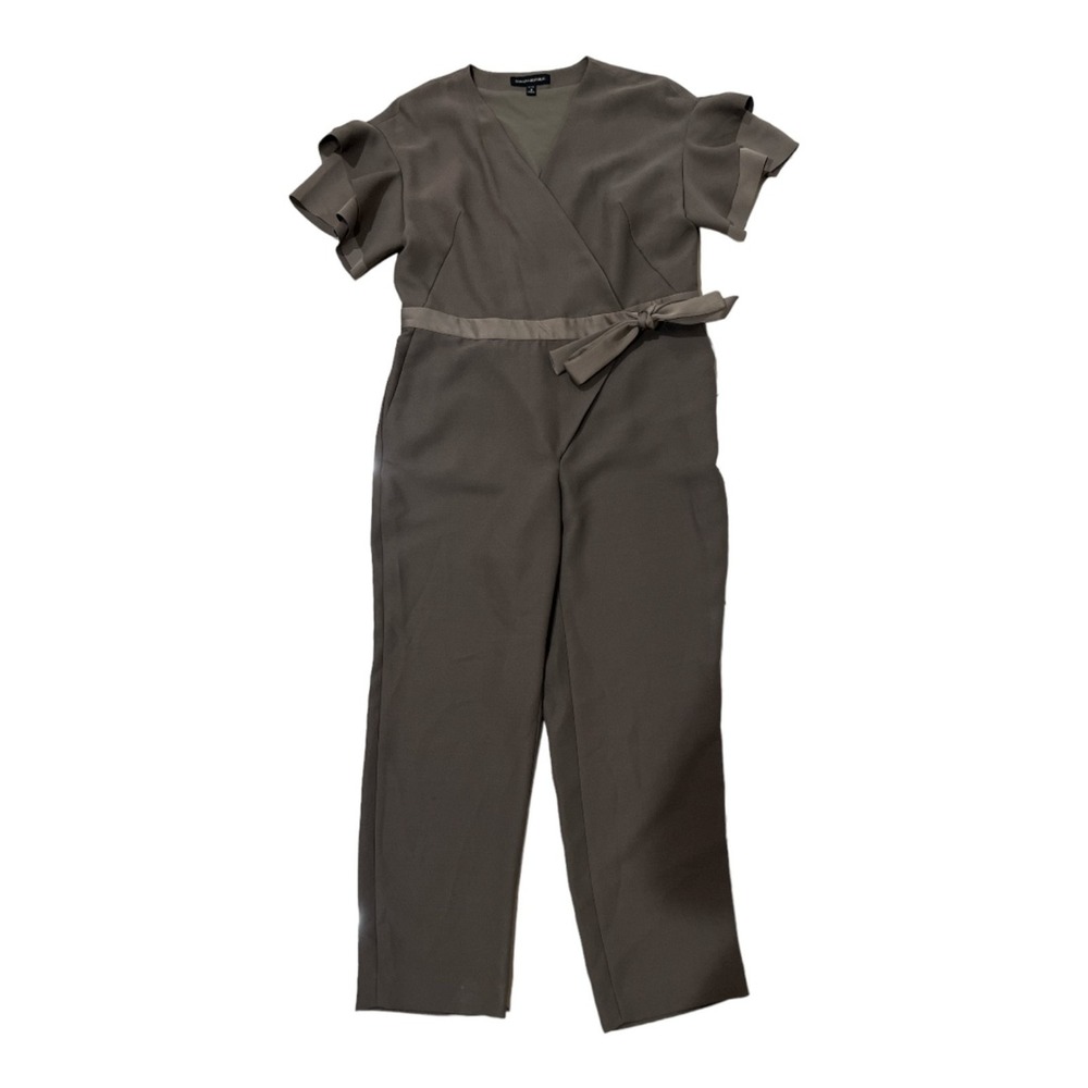Banana Republic Flutter Sleeve Jumpsuit‎ Green Army Size 4